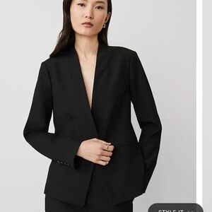 Ann Taylor The Cutaway Blazer in Bi-Stretch